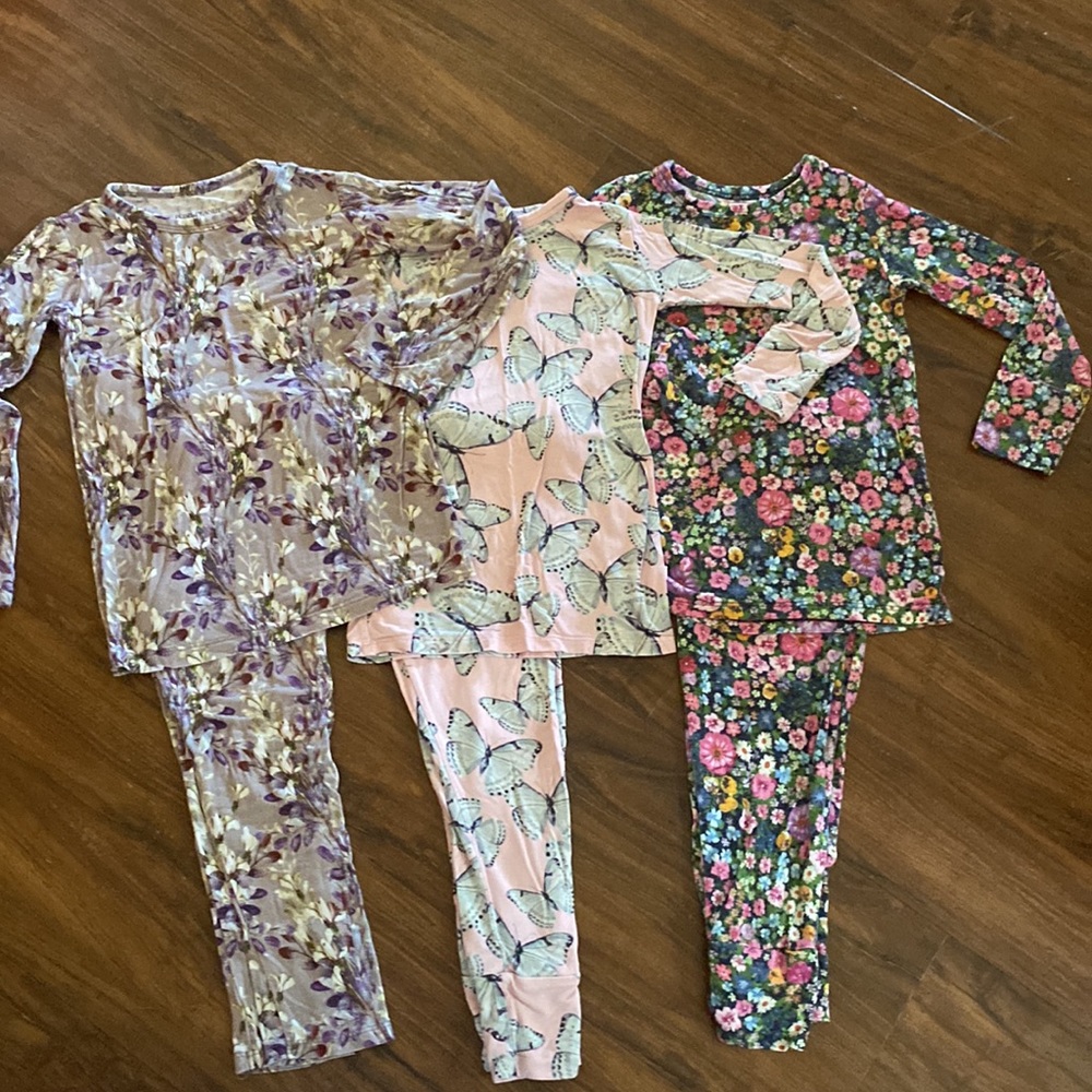 Posh Peanut Long Sleeve Long Pants Pajama Set 3T